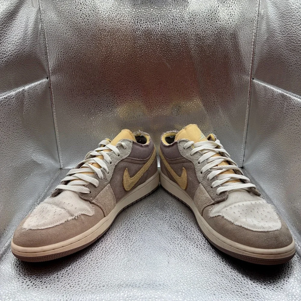Size 10.5 Nike Air Jordan 1 Low SE Craft Taupe Haze‎ Mens Shoes DN1635-200
